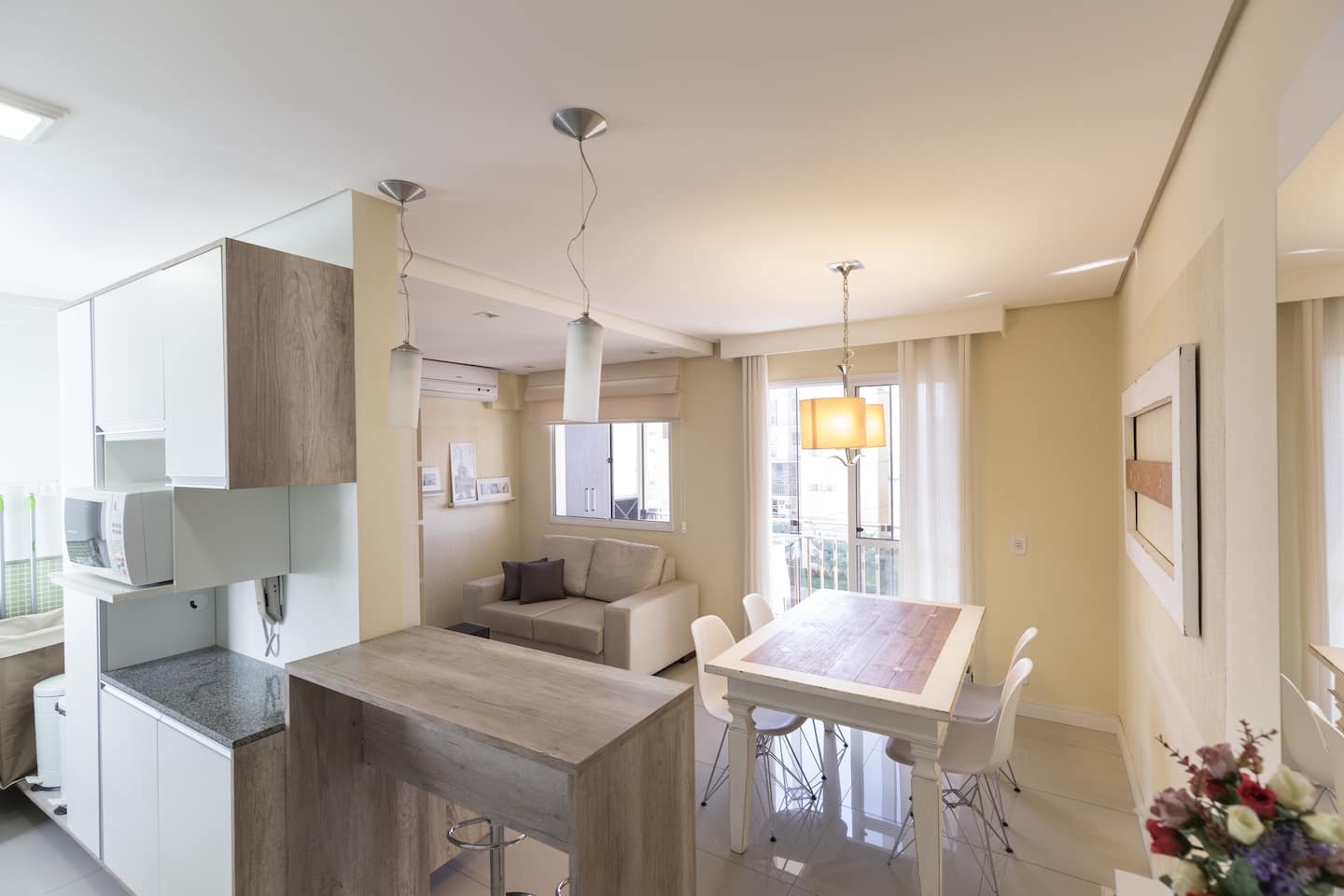 Apartamento con piscina en Novo Humaitá, frente al parque — foto 2